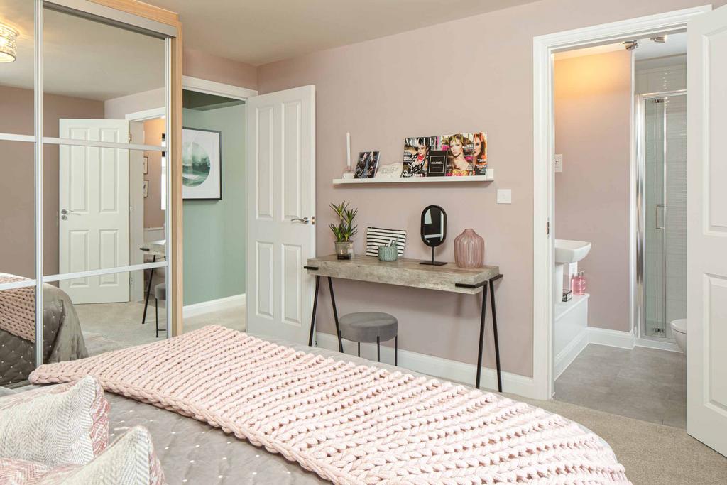 Malvern, Bedroom 2 en suite, Clipstone Park,...