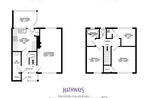 3 bedroom terraced house for sale, Bryncelyn Road, Pontnewydd, NP44