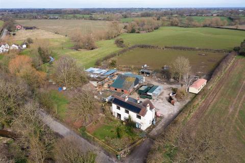 4 bedroom detached house for sale, Willow Brook Cottage, Sheppenhall Lane, Aston, Nantwich - 13.30 acres