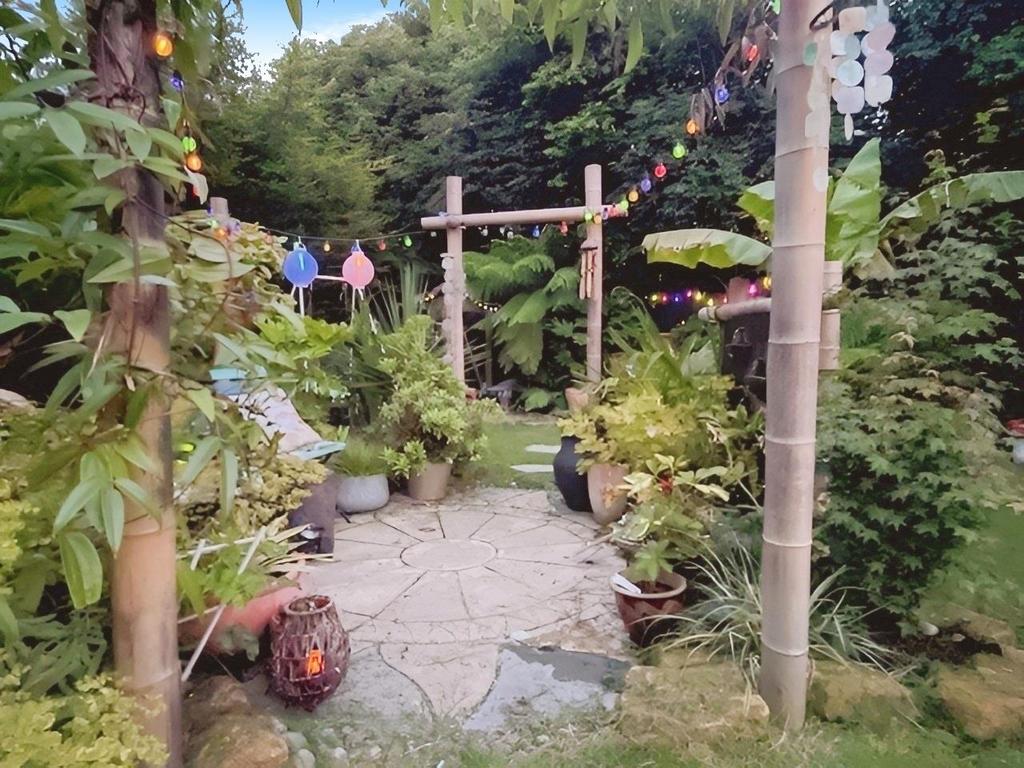 Outside