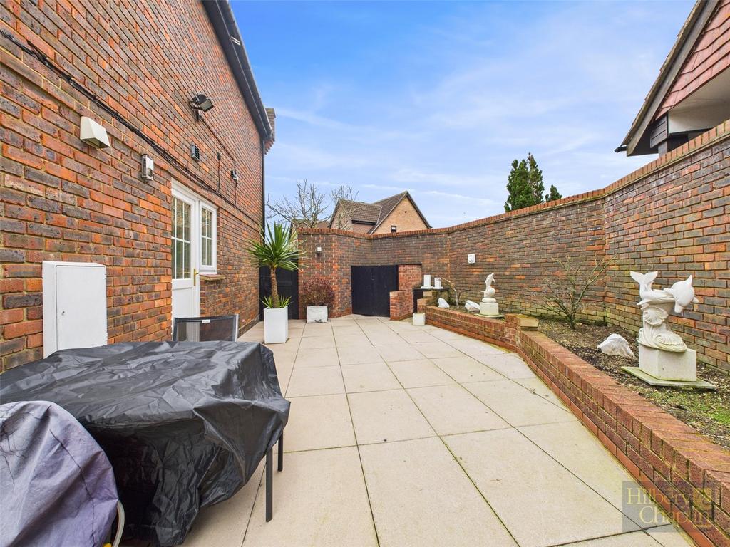 Patio In Garden