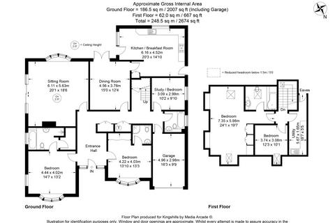 5 bedroom detached bungalow for sale, Mountain Ash, Marlow Bottom, Buckinghamshire, SL7 3PB