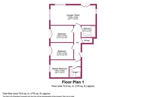 3 bedroom flat to rent, Broughton Place, 266 Lower Broughton Road, Salford, M7