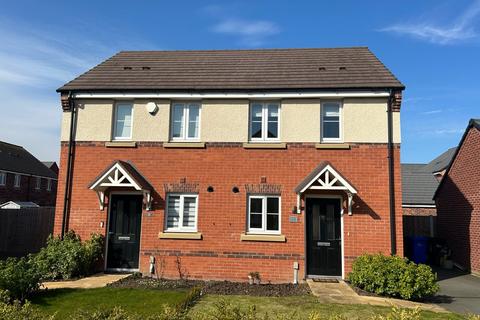 2 bedroom semi-detached house to rent, Barley Road, Burton-on-Trent, Staffordshire, DE13