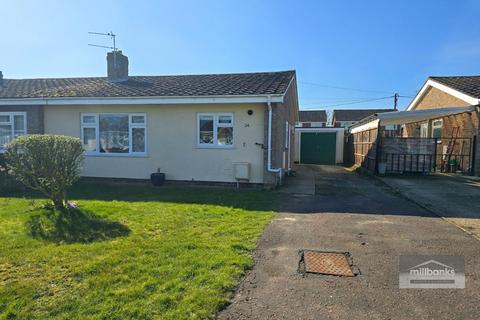 2 bedroom semi-detached bungalow for sale, Dorset Close, Attleborough, Norfolk, NR17 2HW