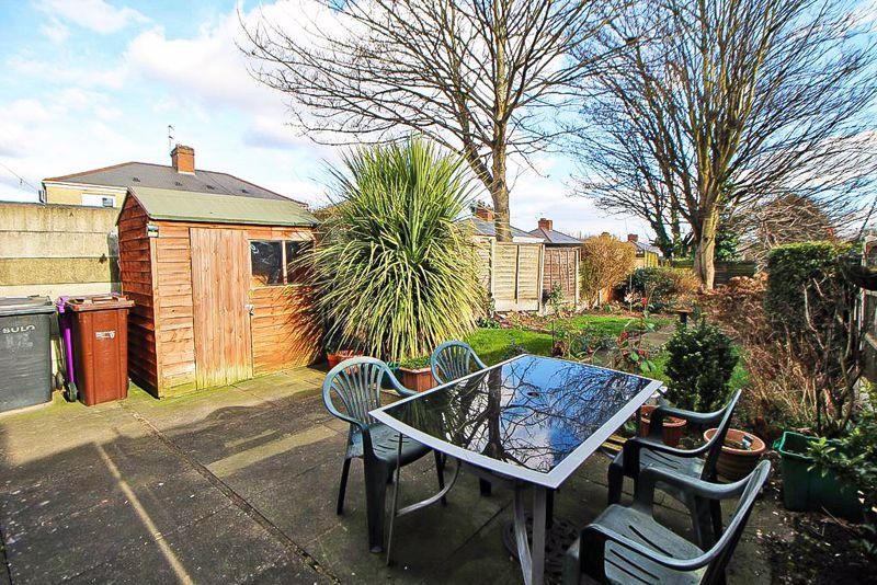 Rear garden