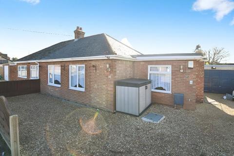 3 bedroom semi-detached bungalow for sale, Hollycroft Road, Emneth, Wisbech, Norfolk, PE14 8AY