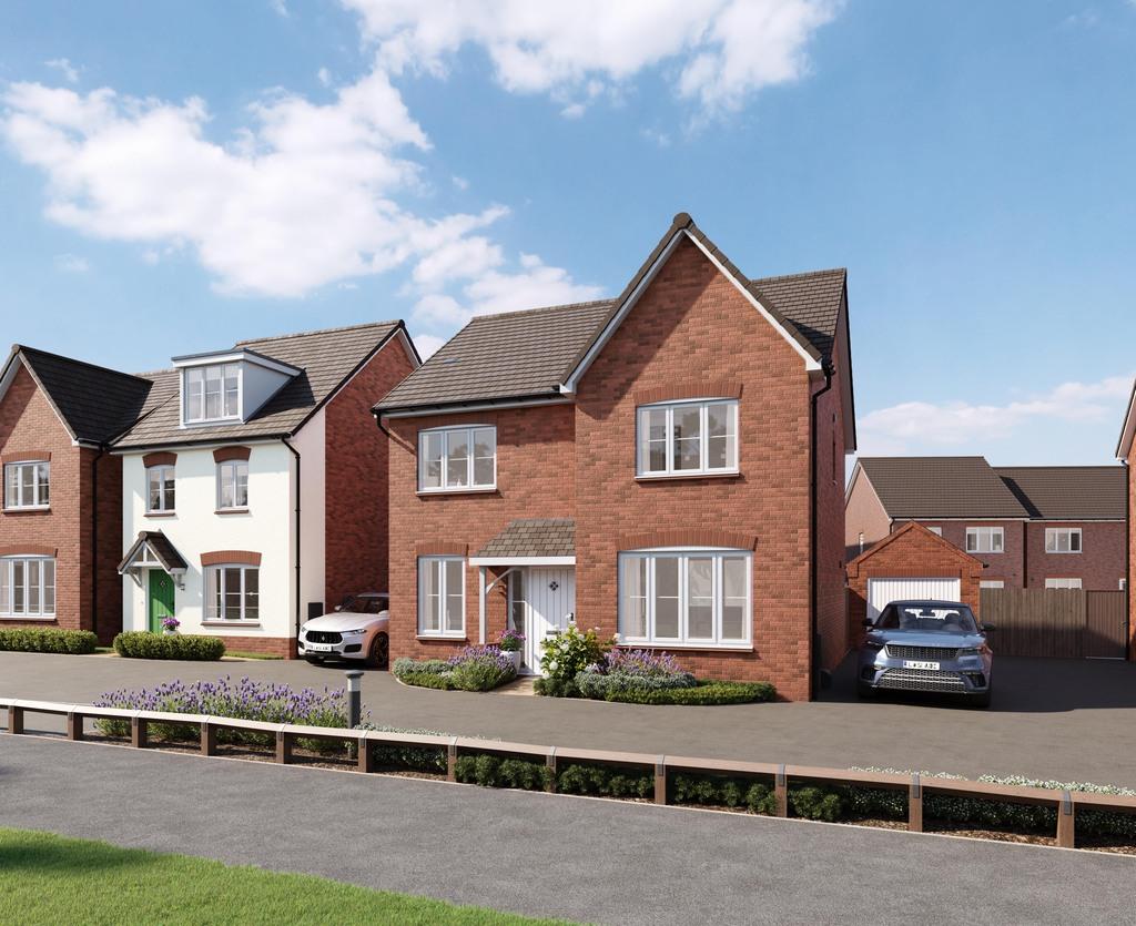 Plot 123 The Aspen Front View