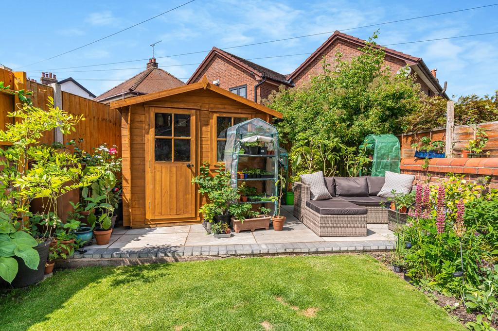 Rear garden