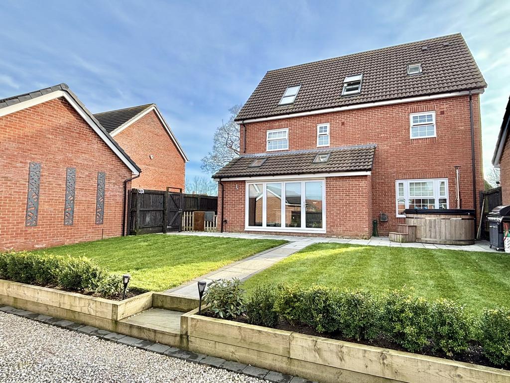 Rear of Property