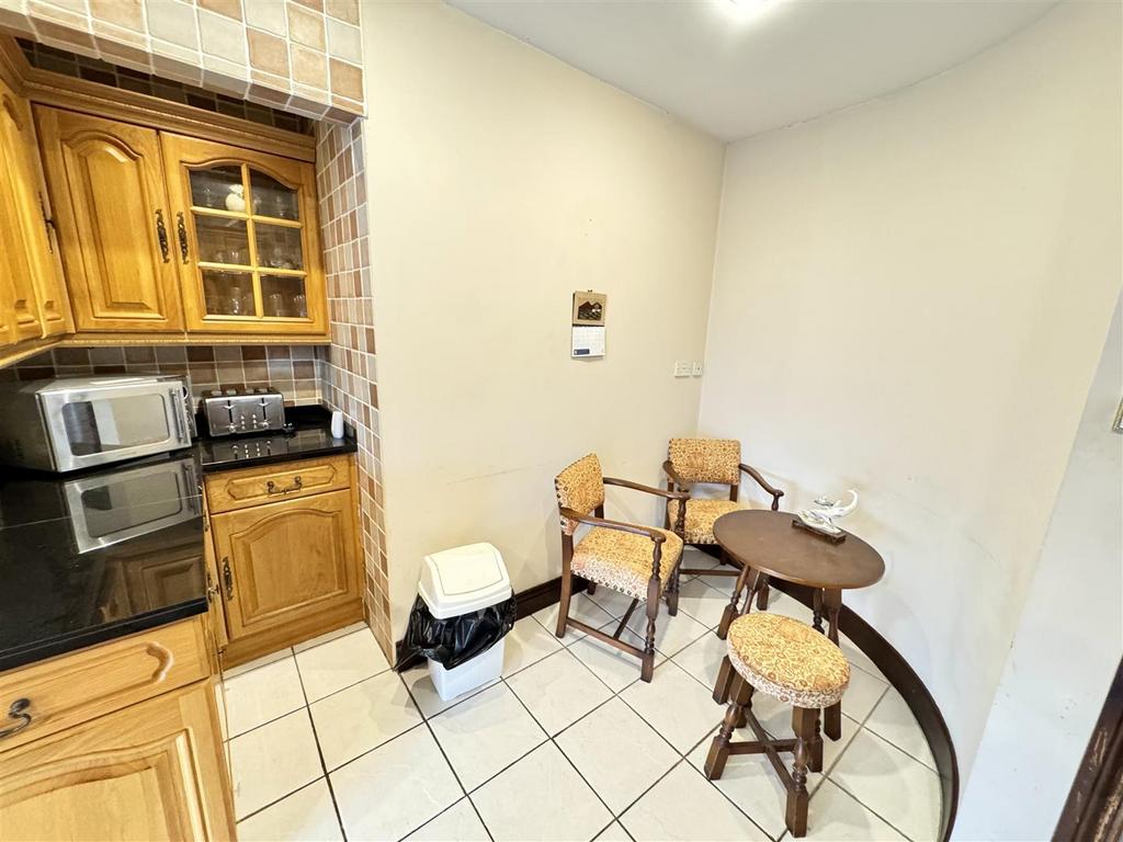 Separate dining area