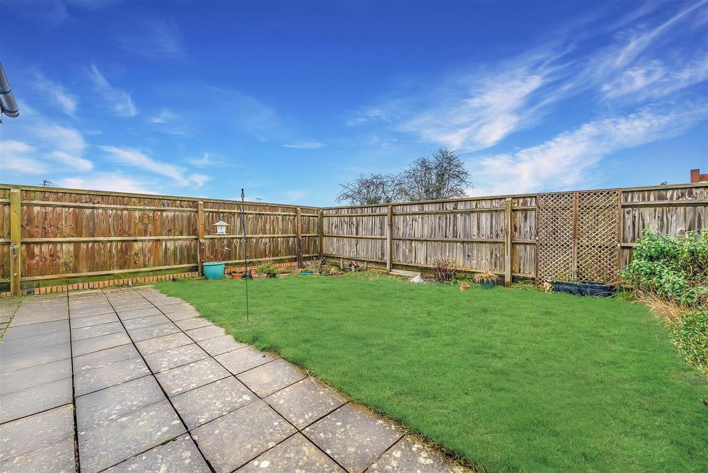 Rear garden