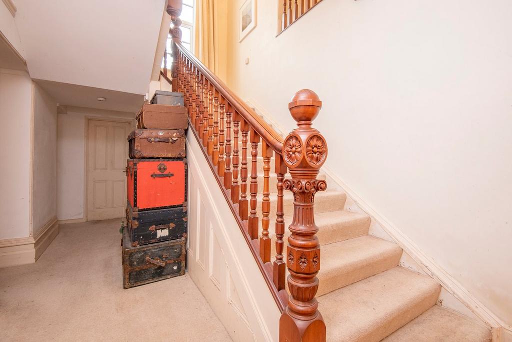Carved staircase