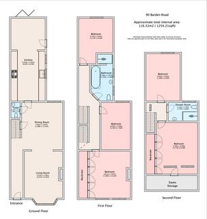 5 bedroom semi-detached house for sale, Barden Road, Tonbridge, Kent