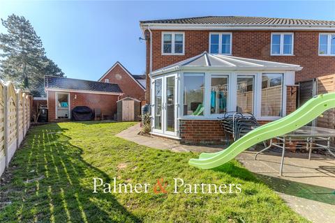 3 bedroom semi-detached house for sale, Whatley Close, Elmswell, Bury St. Edmunds, Suffolk, IP30