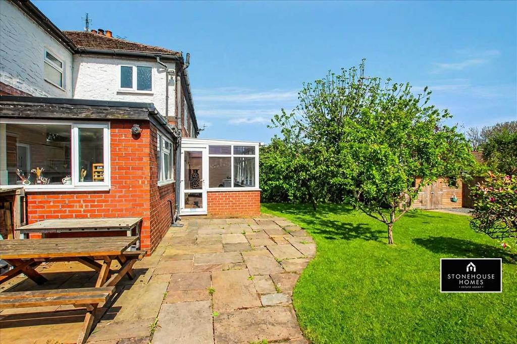 Rear garden