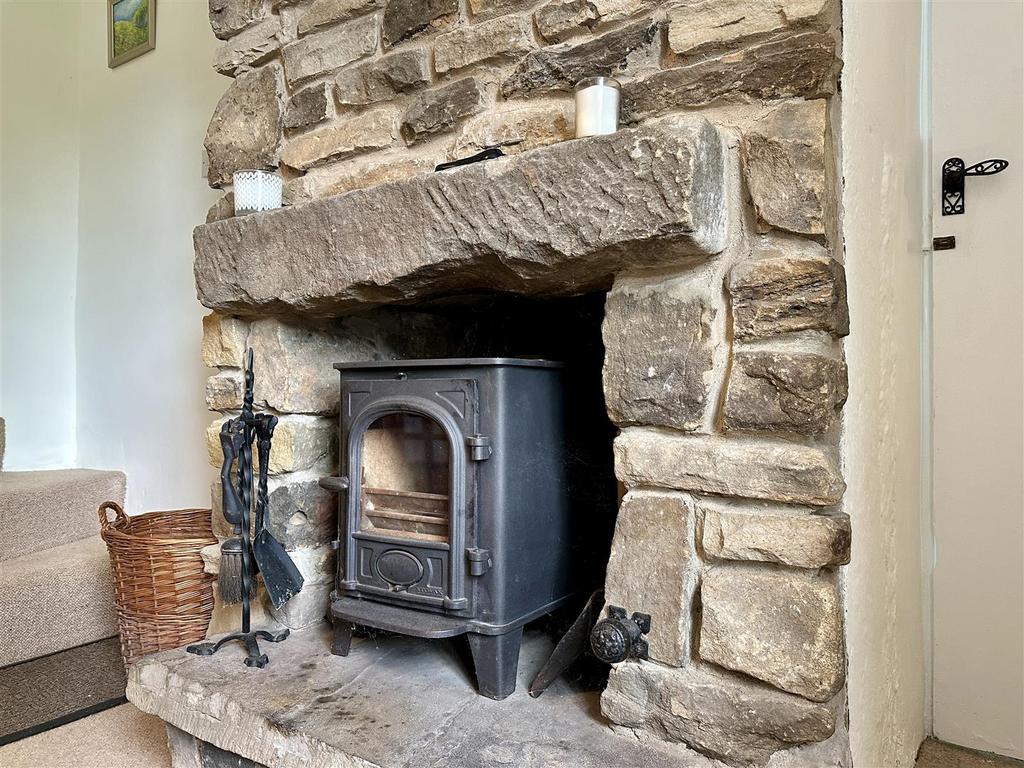 Dining room log burner
