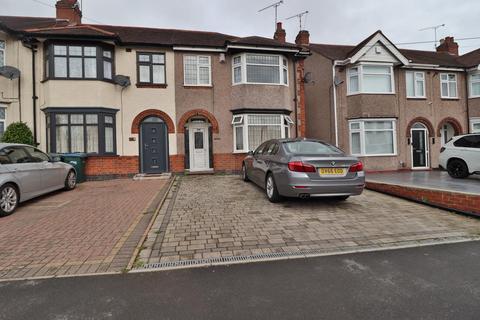 3 bedroom end of terrace house to rent, Longfellow Road, Coventry CV2