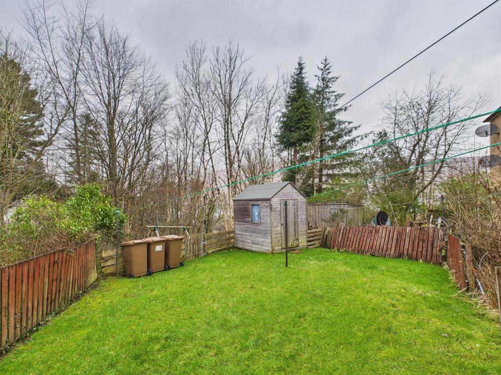 Rear garden