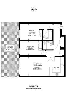 2 bedroom flat for sale, Ellesmere Court, Fulham Road, London, SW10