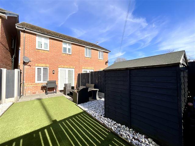 Rear garden