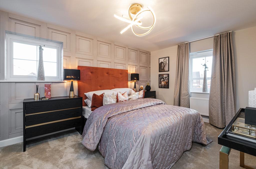 Interior view of the main bedroom of our 4 bed...