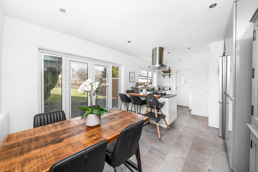 Open plan dining kitchen