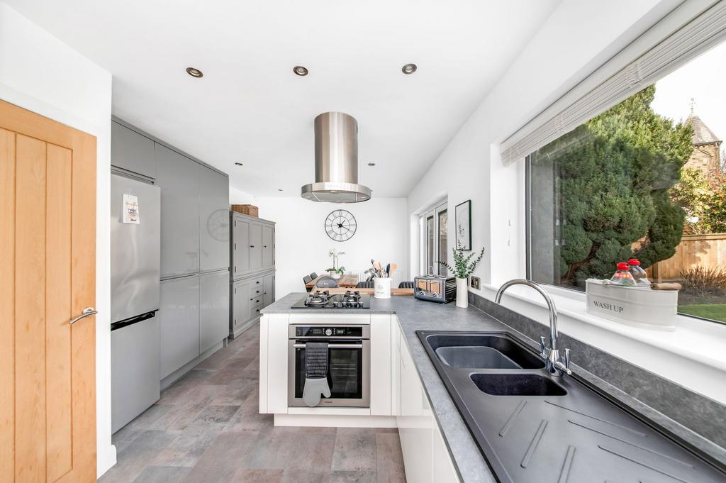 Open plan dining kitchen