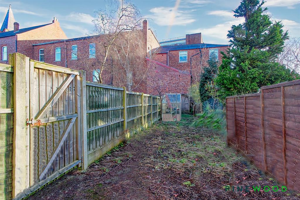 Rear garden