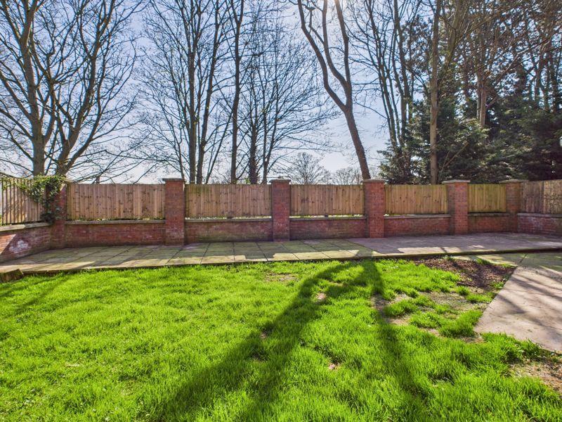 Rear garden