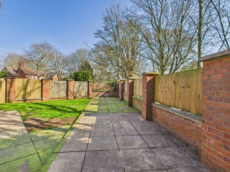 Rear garden