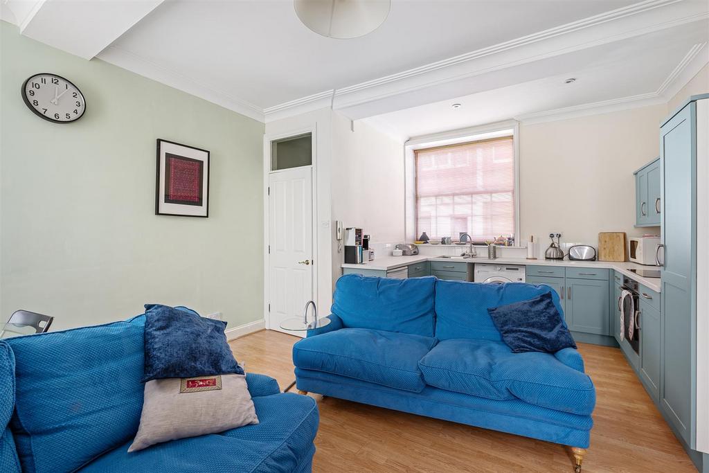 Open plan living area