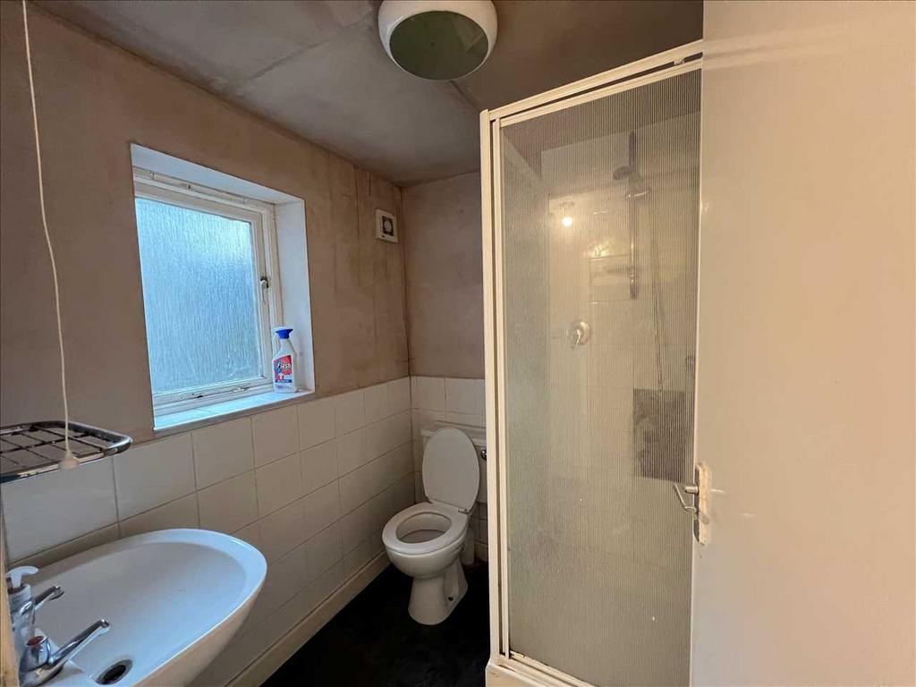 Downstairs shower