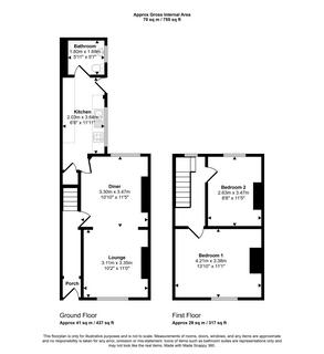 2 bedroom terraced house for sale, Arlington Street, Stockton, Stockton-on-Tees, Durham, TS18 3LD