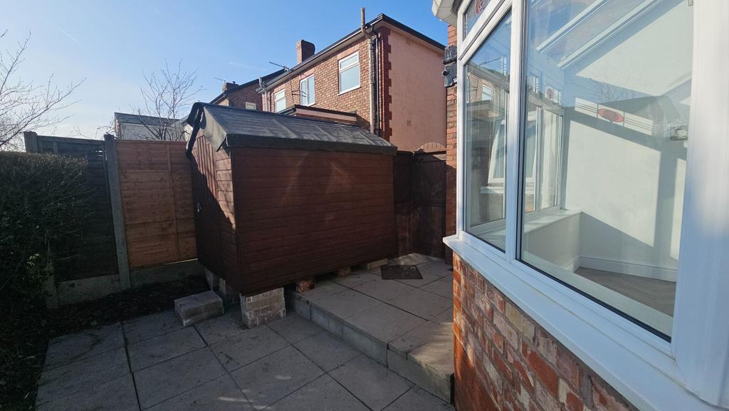 Rear garden