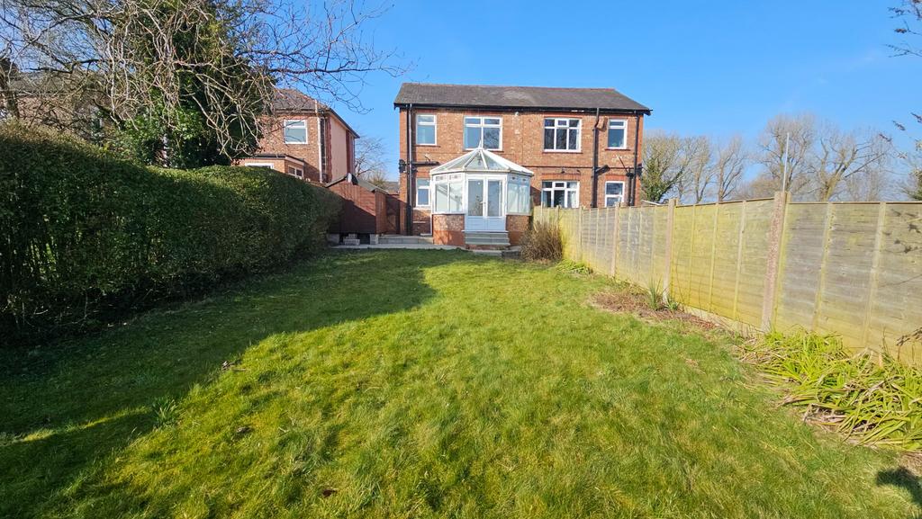 Rear garden
