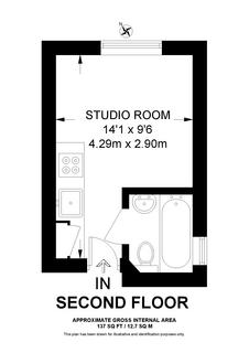 Studio for sale, Stamford Brook Avenue, London, W6