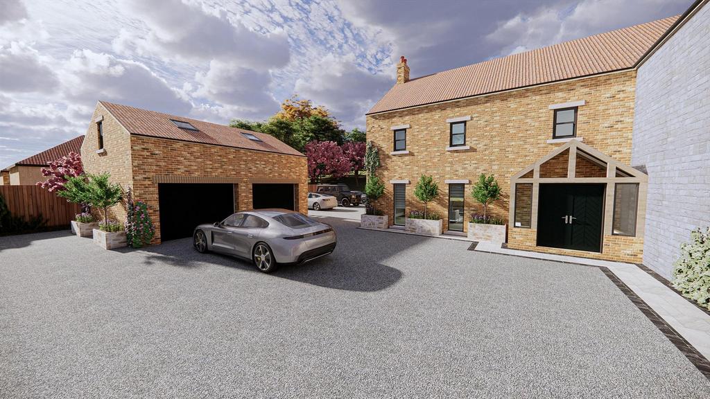 Garage and Drive CGI