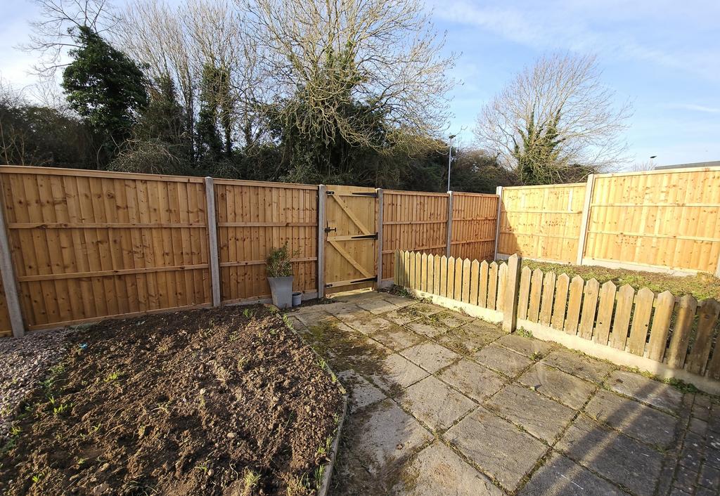 Rear garden