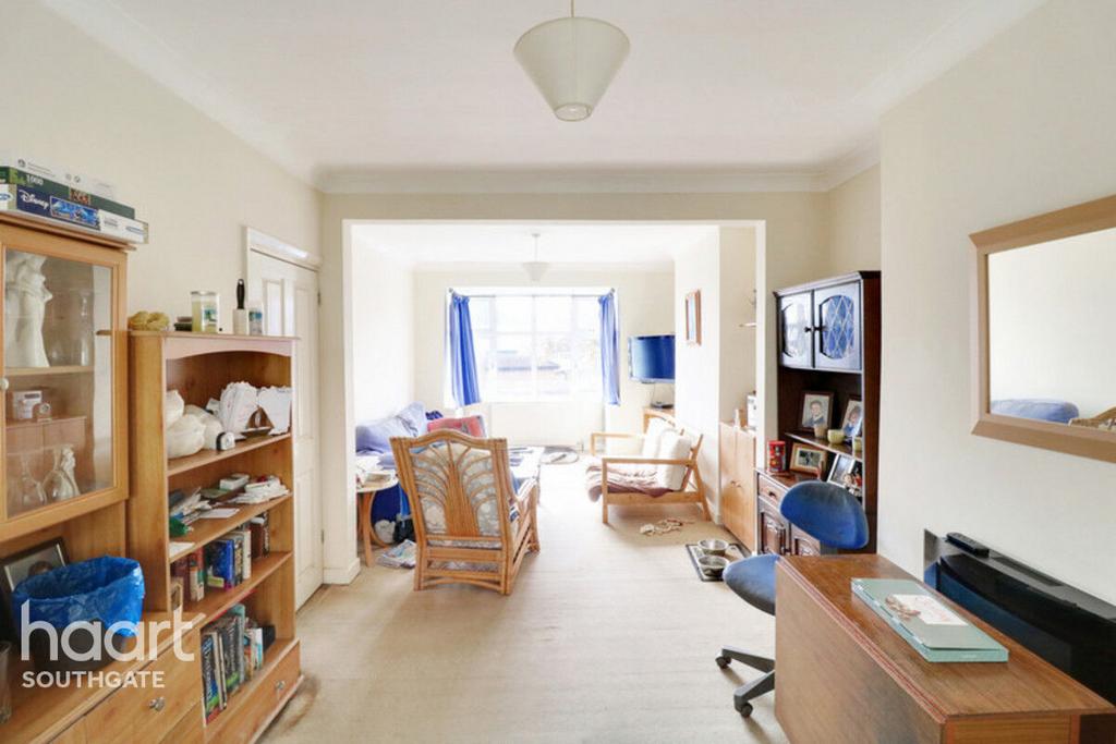 Open-plan living area