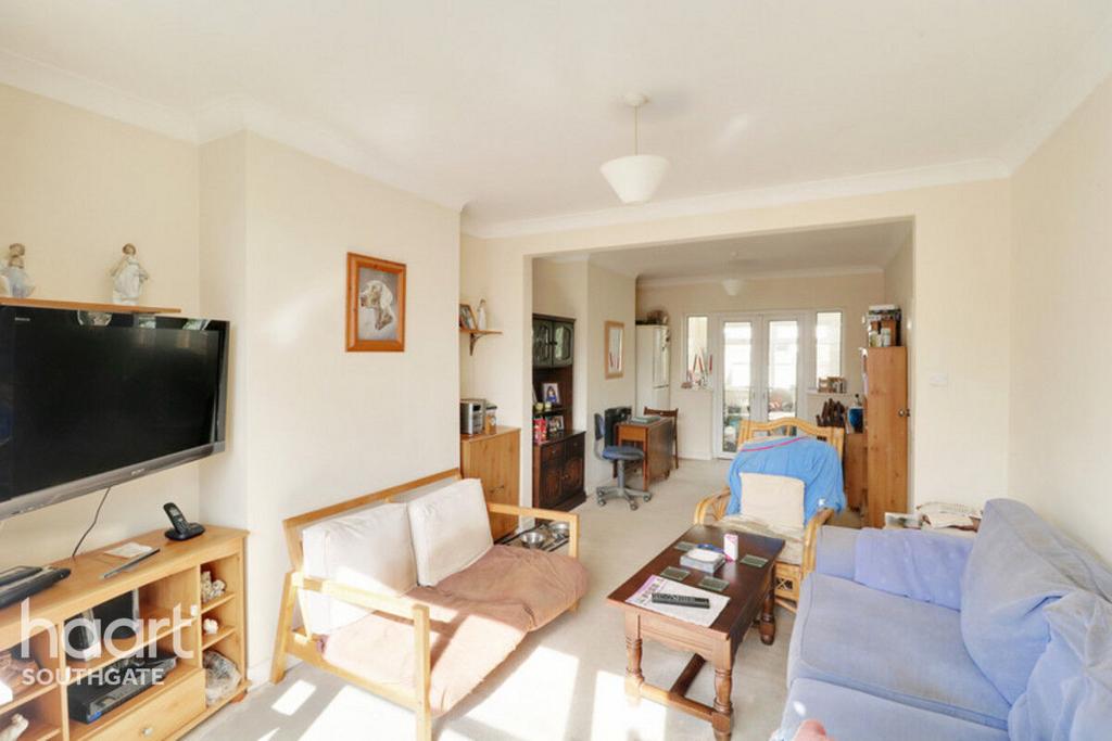 Open-plan living area, open plan living