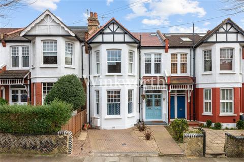 2 bedroom terraced house to rent, Elmwood Avenue, London, N13