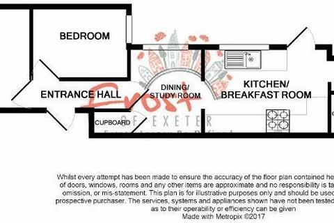 1 bedroom flat to rent, Pinhoe Road, Mount Pleasant, Exeter, EX4