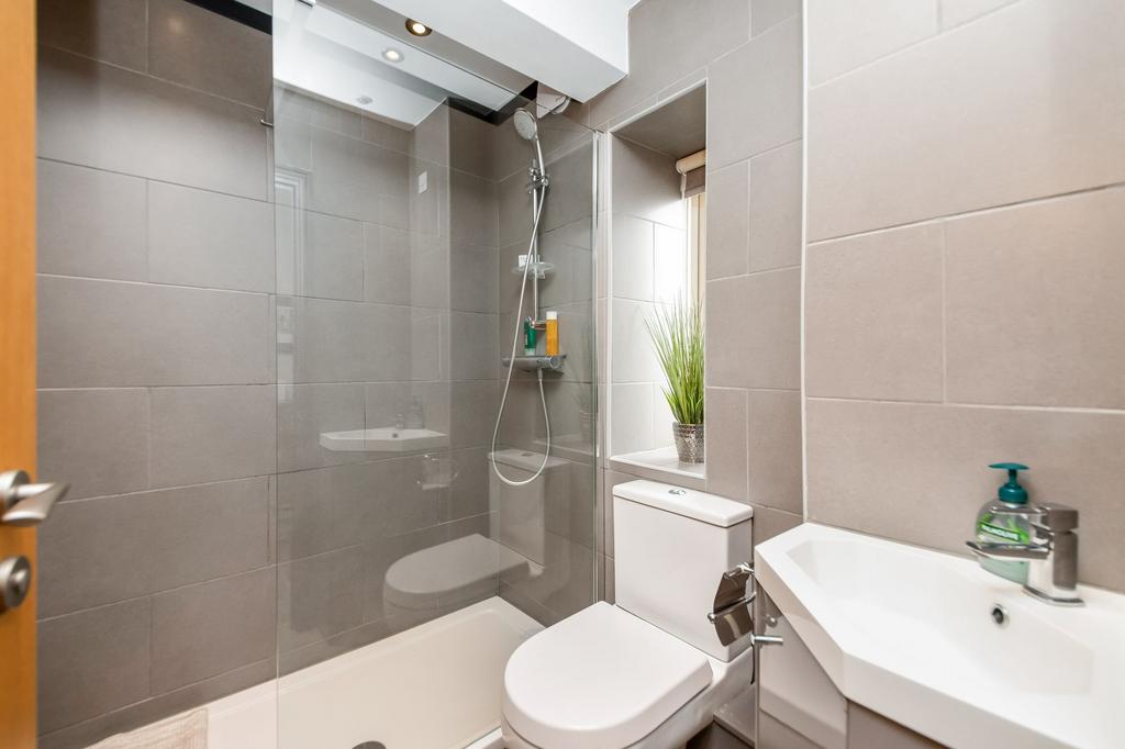 Downstairs shower room