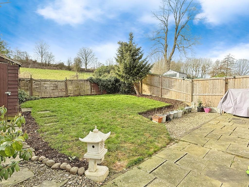 Rear garden