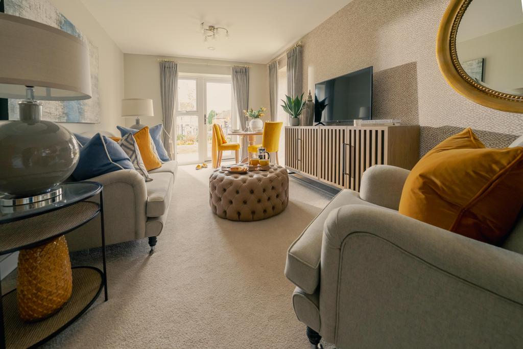 Show home living room