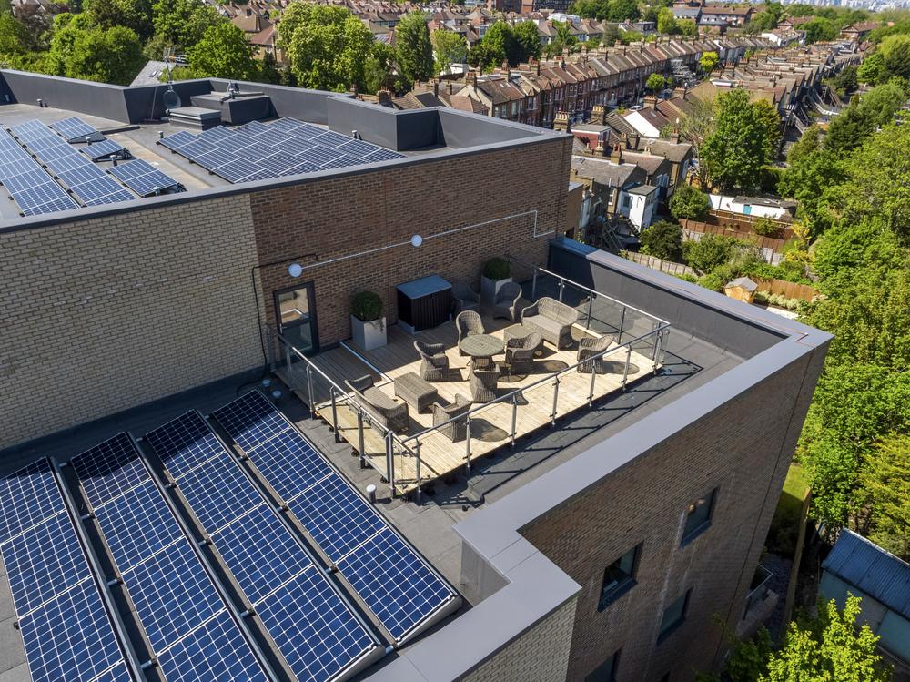 Roof terrace