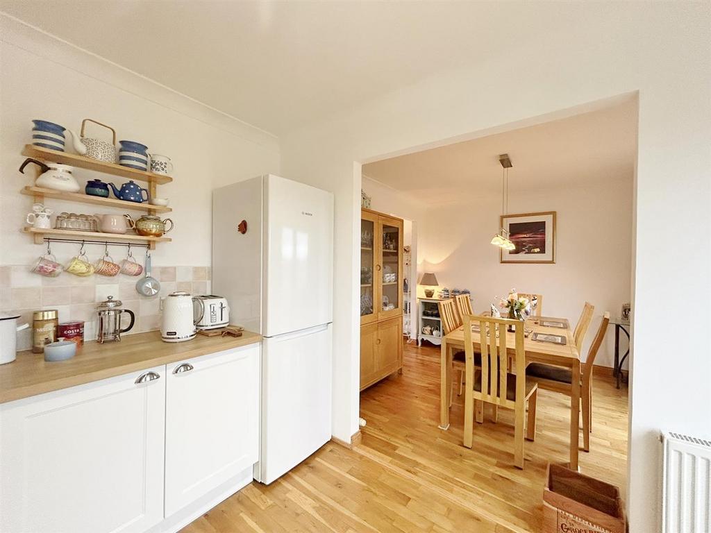Kitchen into dining