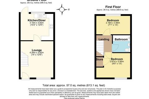 2 bedroom terraced house for sale, Havenside, Little Wakering, Essex, SS3