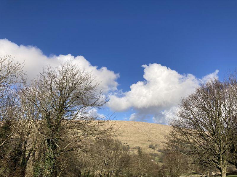 View of the hills